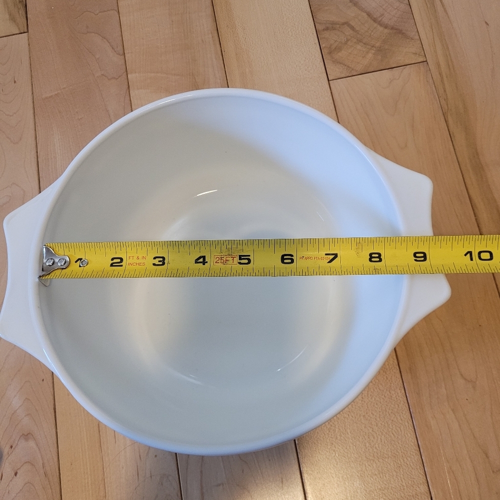 Vintage Pyrex Spring Blossom baking dish, minor chip in lid, see pictures - Picture 4 of 6